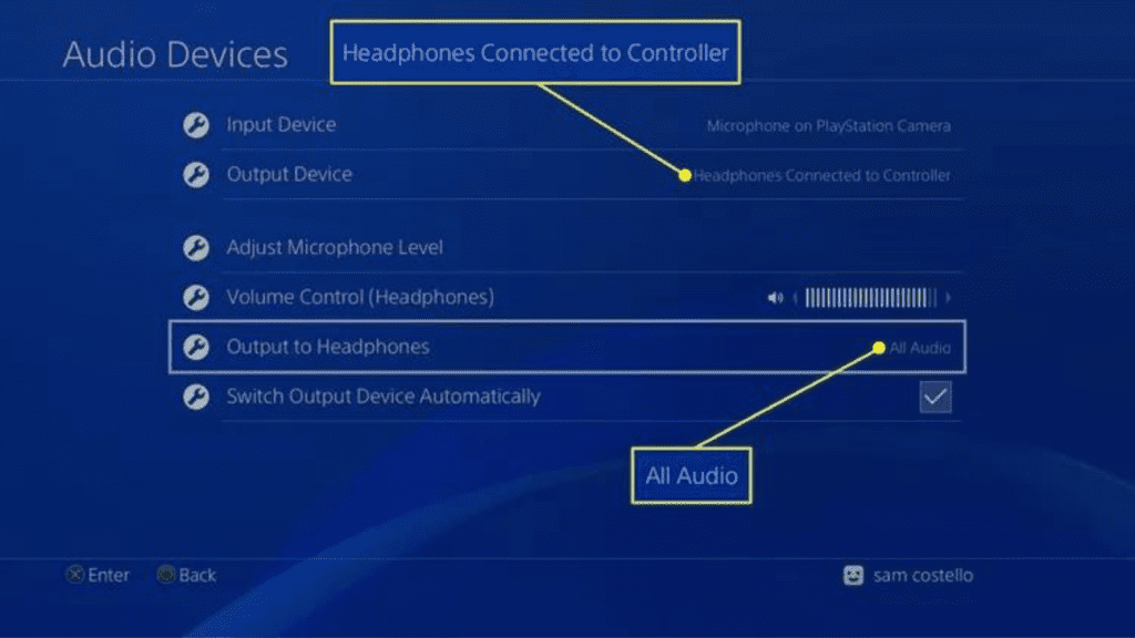 Adjusting Audio Settings