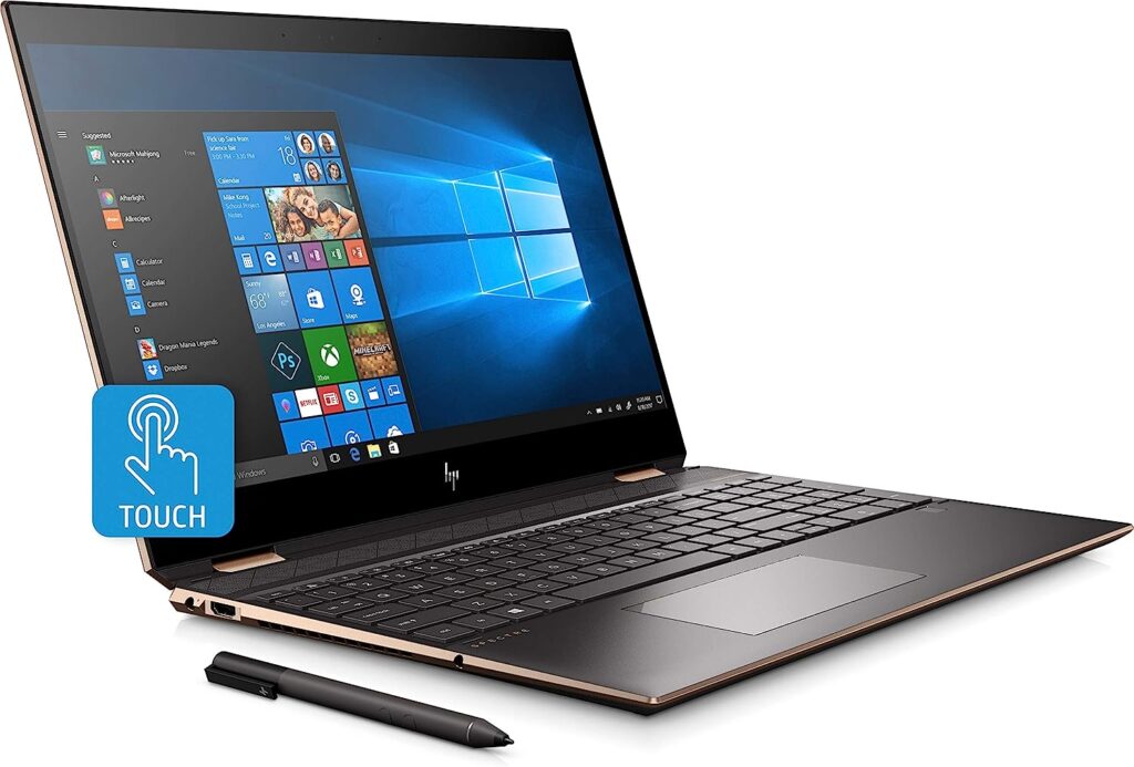 HP Spectre X360 Best Laptops for Accounting College Students 1