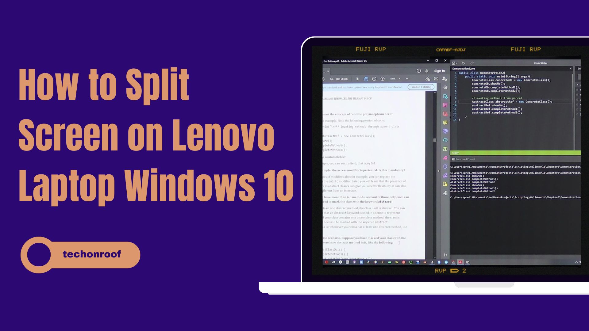 How to Split Screen on Lenovo Laptop Windows 10