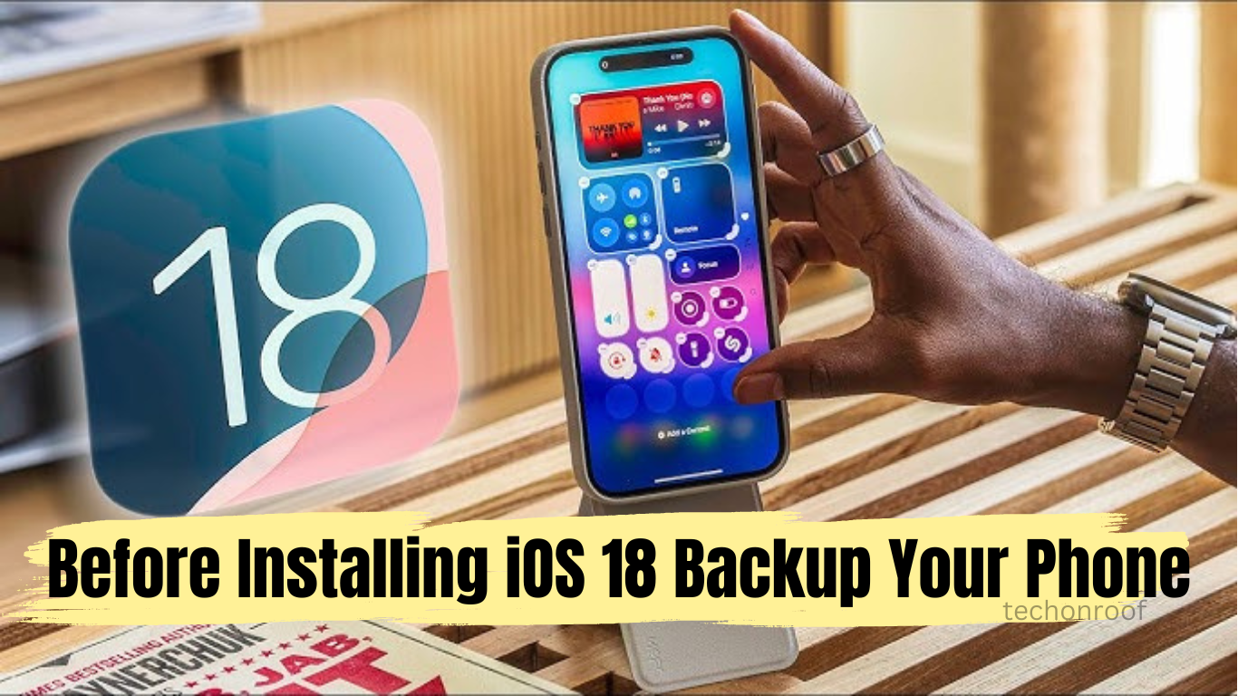 Installing iOS 18