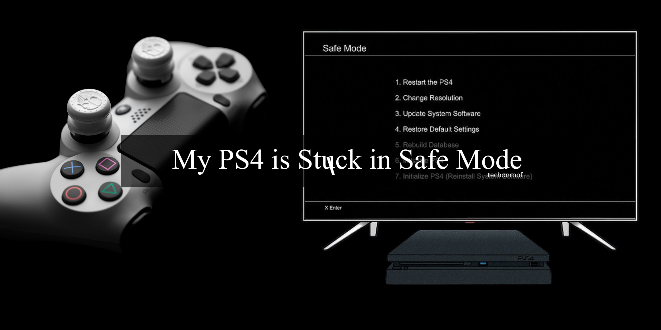 My PS4 is Stuck in Safe Mode