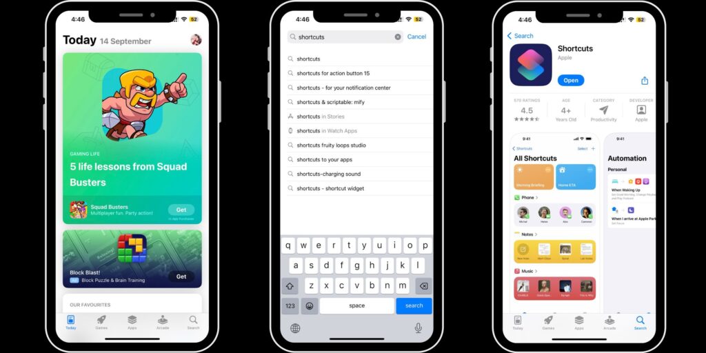 Shortcuts App