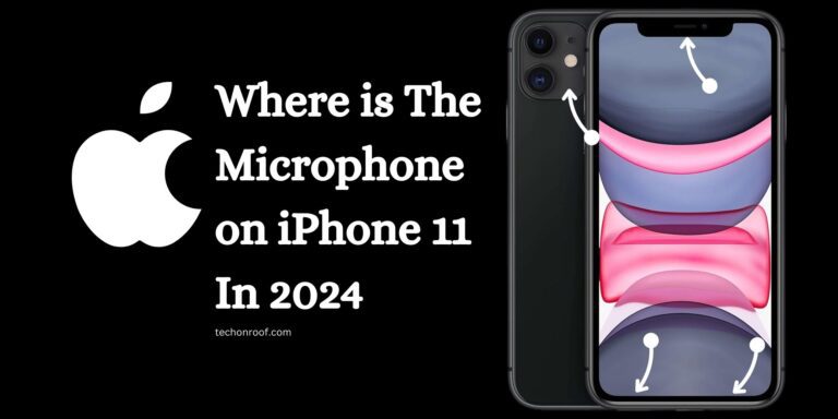 Where is The Microphone on iPhone 11 In 2024