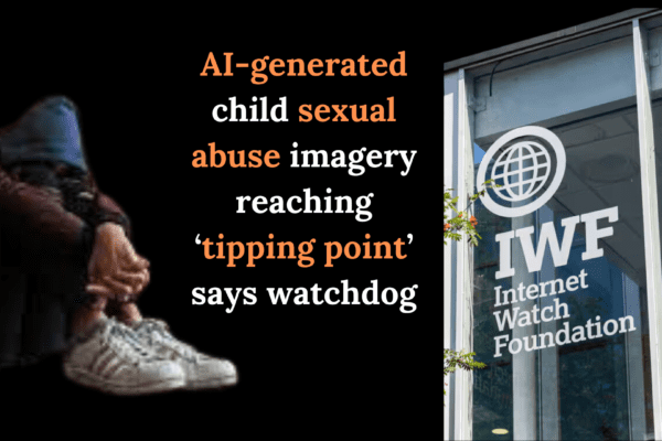 AI-generated child sexual abuse imagery reaching ‘tipping point’ says watchdog