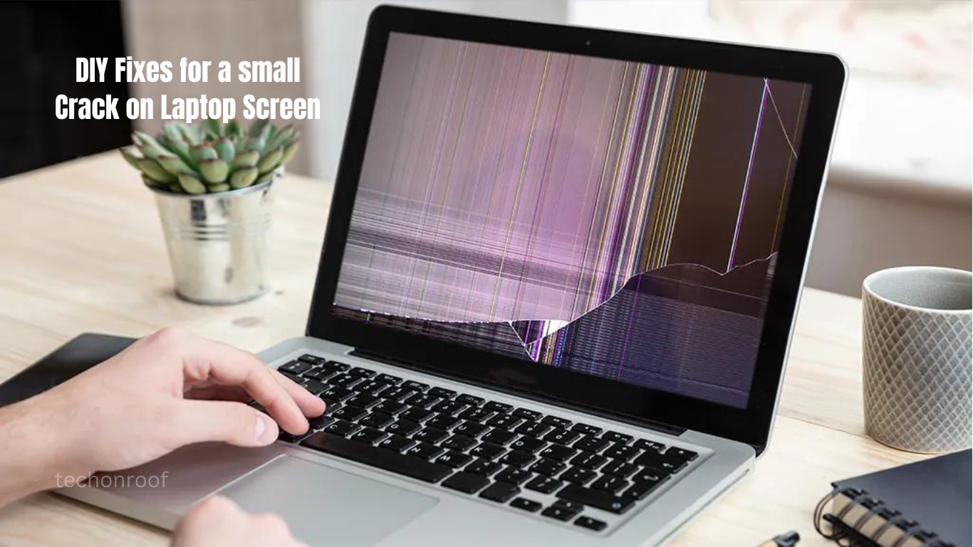 DIY Fixes for a small Crack on Laptop Screen