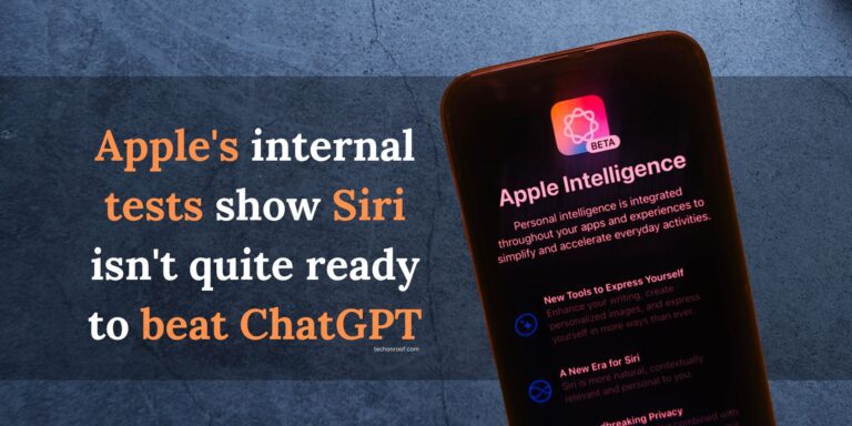 Apple's internal tests show Siri isn't quite ready to beat ChatGPT