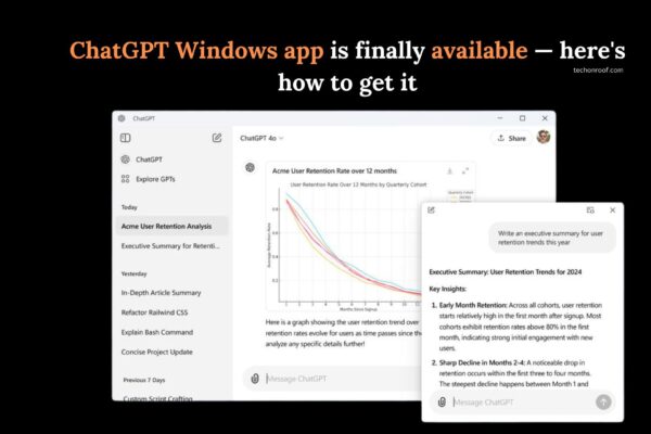 ChatGPT Windows app is finally available — here's how to get it