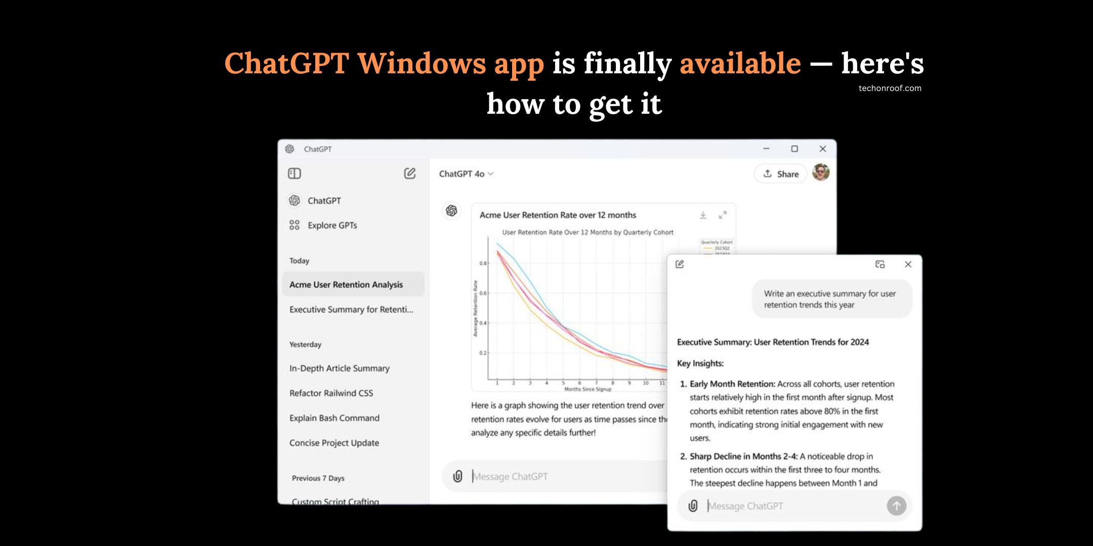 ChatGPT Windows app is finally available — here's how to get it