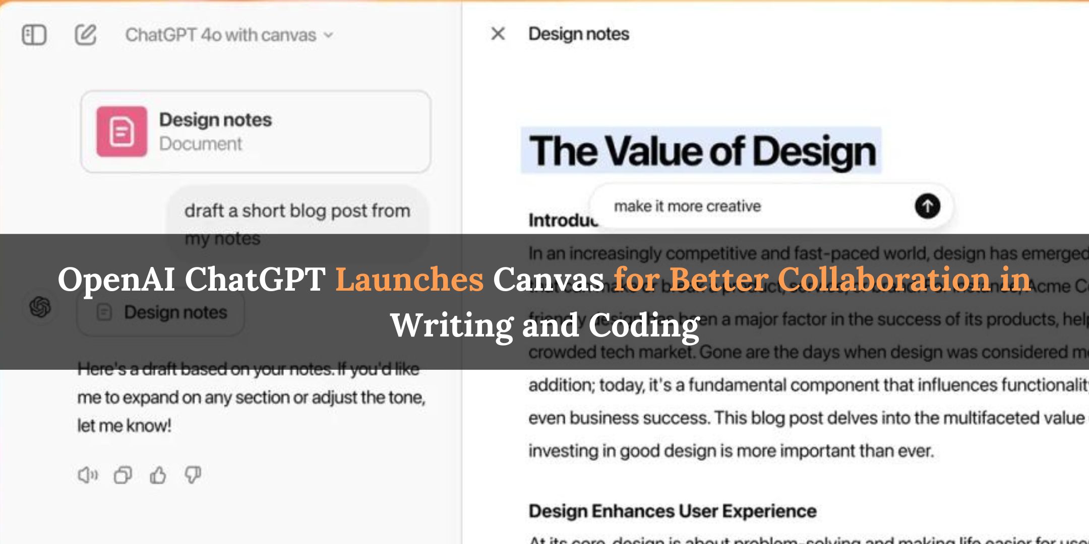OpenAI ChatGPT Launches Canvas for Better Collaboration in Writing and Coding