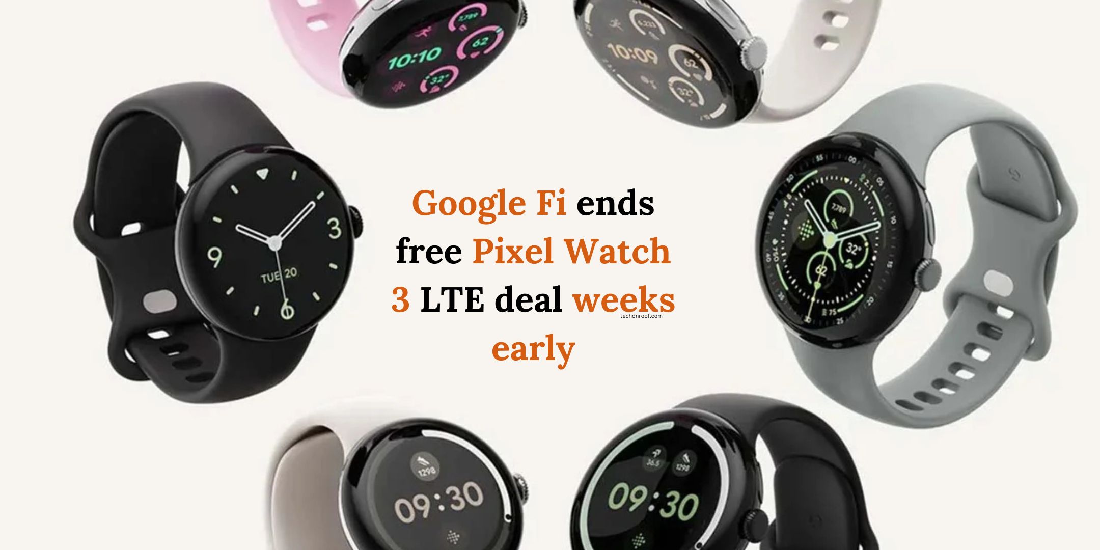 Google Fi ends free Pixel Watch 3 LTE deal weeks early